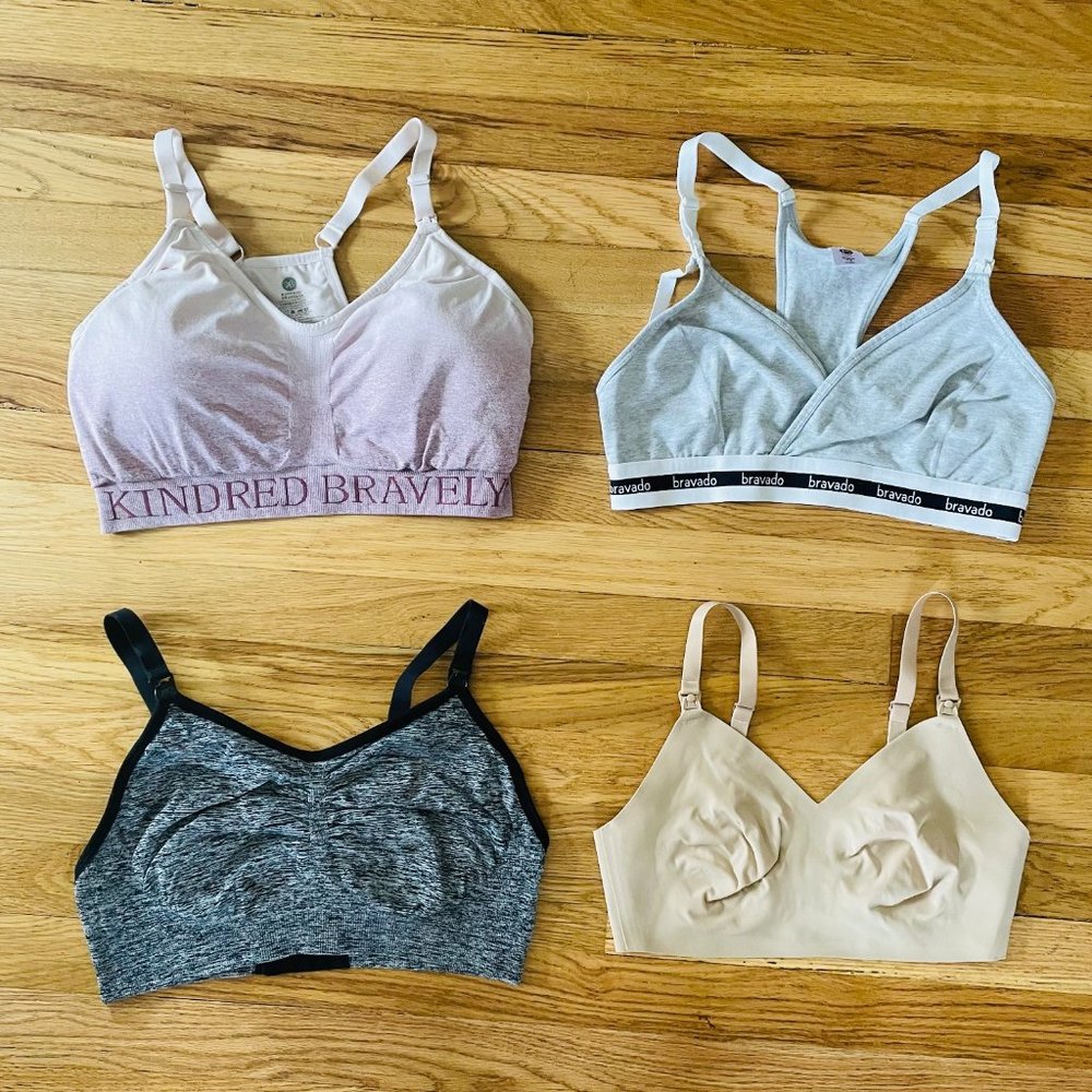 Lot of Maternity Nursing Pumping Bras M – Kindred Bravely Bravado